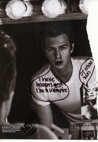 Illustration for article titled My Nemesis Ansel Elgort Looks So Stupid in Teen Vogue